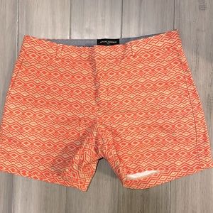 Banana Republic shorts retro print Sz 4